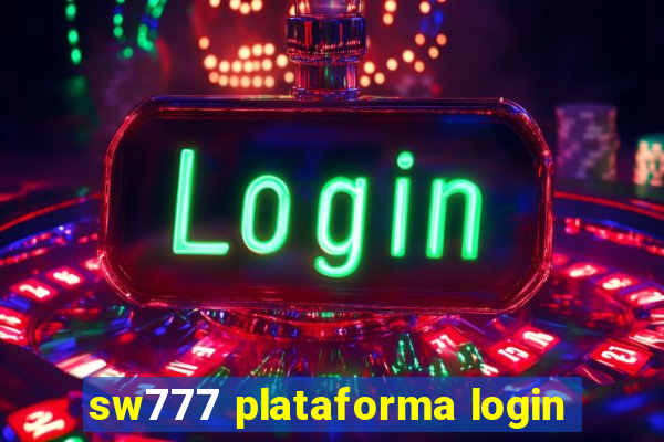 sw777 plataforma login